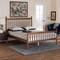Baxton Studio Deance Retro-Modern Walnut Brown Finished Wood Queen Size Platform Bed 245-13441-ZORO - alternate 7